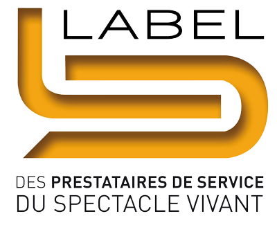 Logo Label des prestataires de service du spectacle vivant